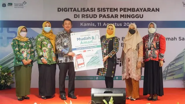 Sistem Pembayaran Digital Bank DKI Permudah Masyarakat Bertransaksi di Rumah Sakit