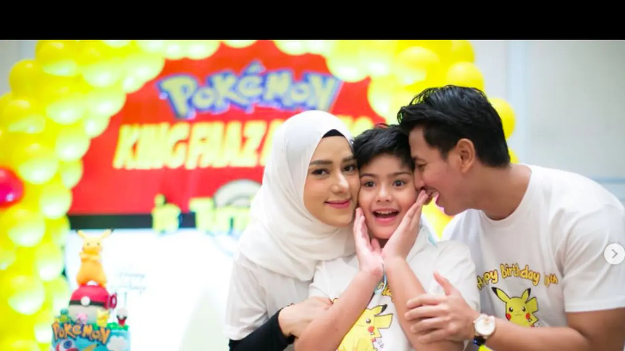 7 Potret King Faaz Anak Fairuz A Rafiq