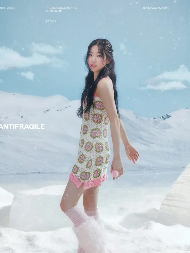 Kazuha Le Sserafim. (Source Music voa Soompi)