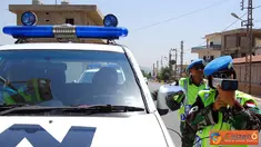 Citizen6, Lebanon: Sersan Kepala Netty melaksanakan Speed Gun pada titik yang telah ditentukan, untuk dilaporkan pada titik point berikutnya yang berjarak kurang lebih 1 Km. (Pengirim: Badarudin Bakri Badar).