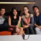 Pemain `Sunshine Becomes You` (Junot, Nabilah JKT48, Annabella, Boy William) [foto: Faisal R Syam]