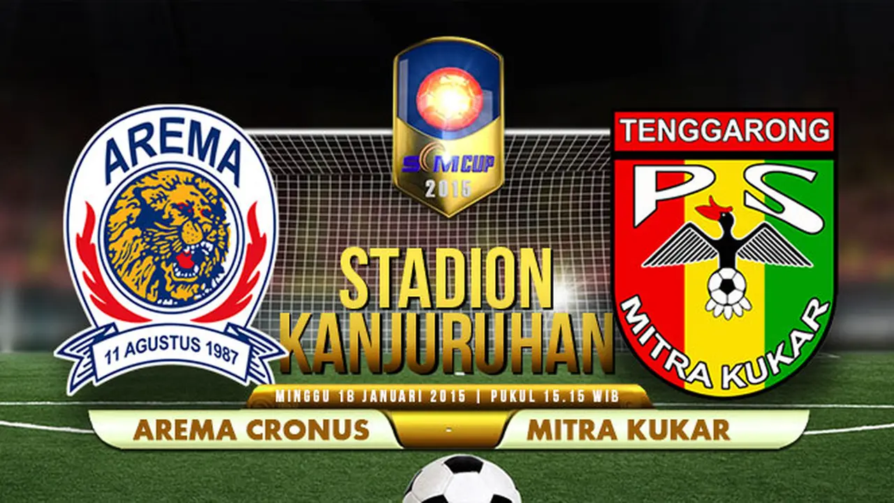 Arema Cronus vs Mitra Kukar