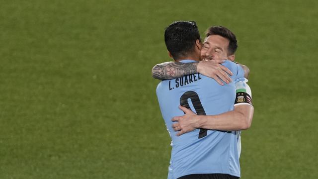 Foto: Lionel Messi Cetak Gol saat Argentina Melumat Uruguay dalam Kualifikasi Piala Dunia 2022