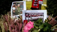 Kurangnya kecepatan saat lepas landas membuat pesawat menghantam pagar bandara dan jatuh hancur seketika. 20 orang tewas termasuk Duncan Edwards, penyerang terbaik MU saat itu, dan Frank Swift, mantan kiper legendaris Manchester City. (AFP/Mathias Balk)