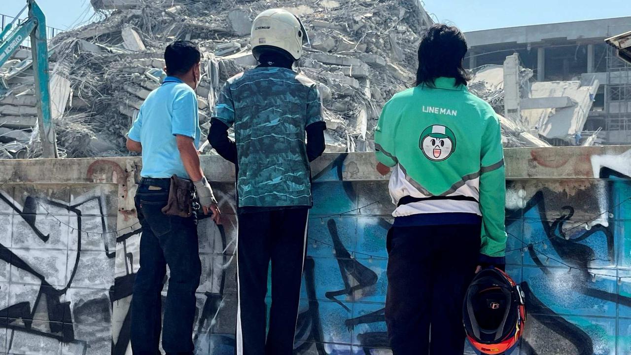 Gedung di Bangkok runtuh akibat gempa Myanmar