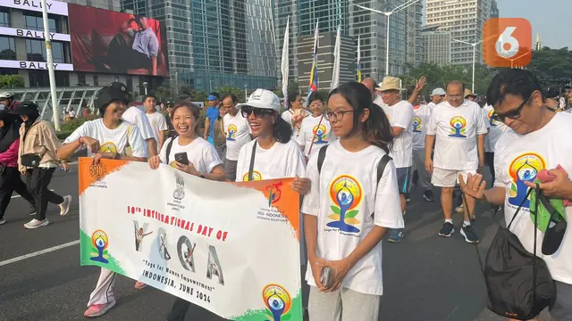 Kedutaan Besar India Adakan Olahraga Bersama 3K - 5K
