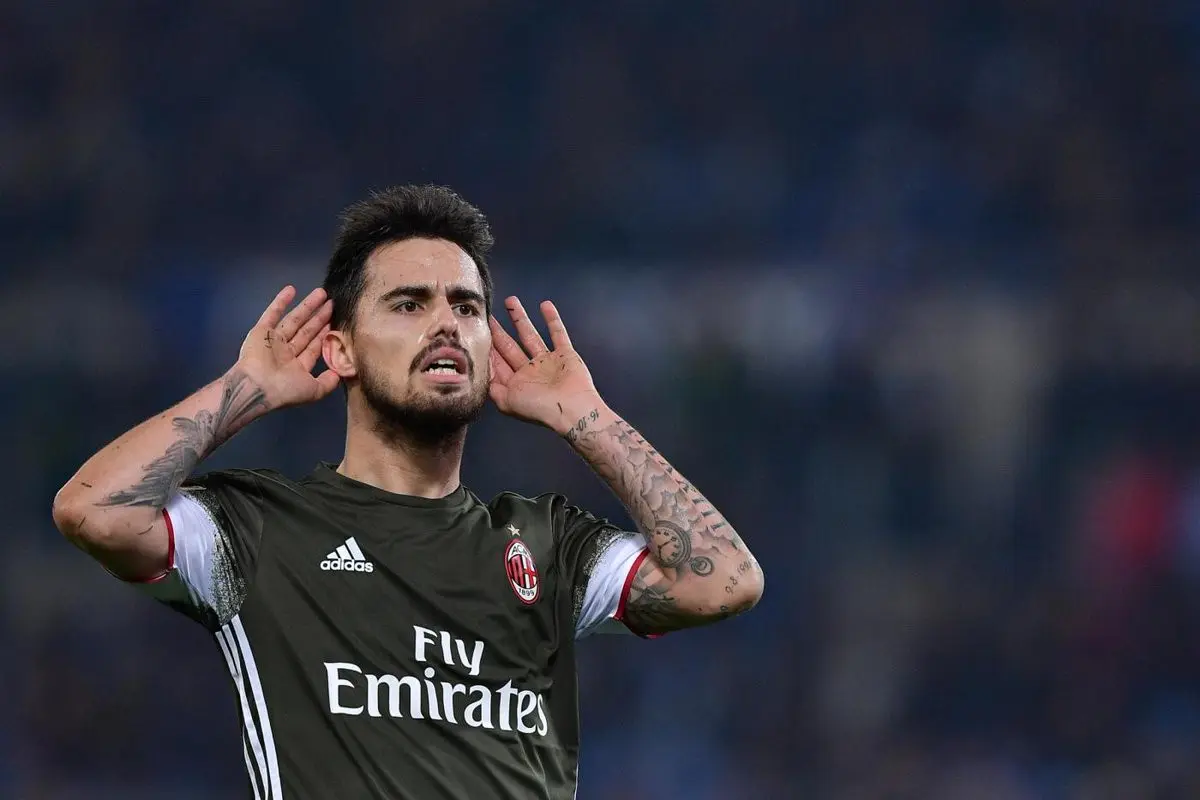 Suso (Lazio Vs AC Milan)