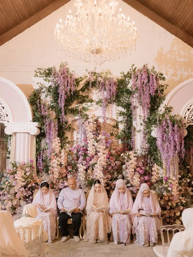 Dekorasi Pengajian dan Siraman Syifa Hadju (Foto: Instagram @syifahadju)