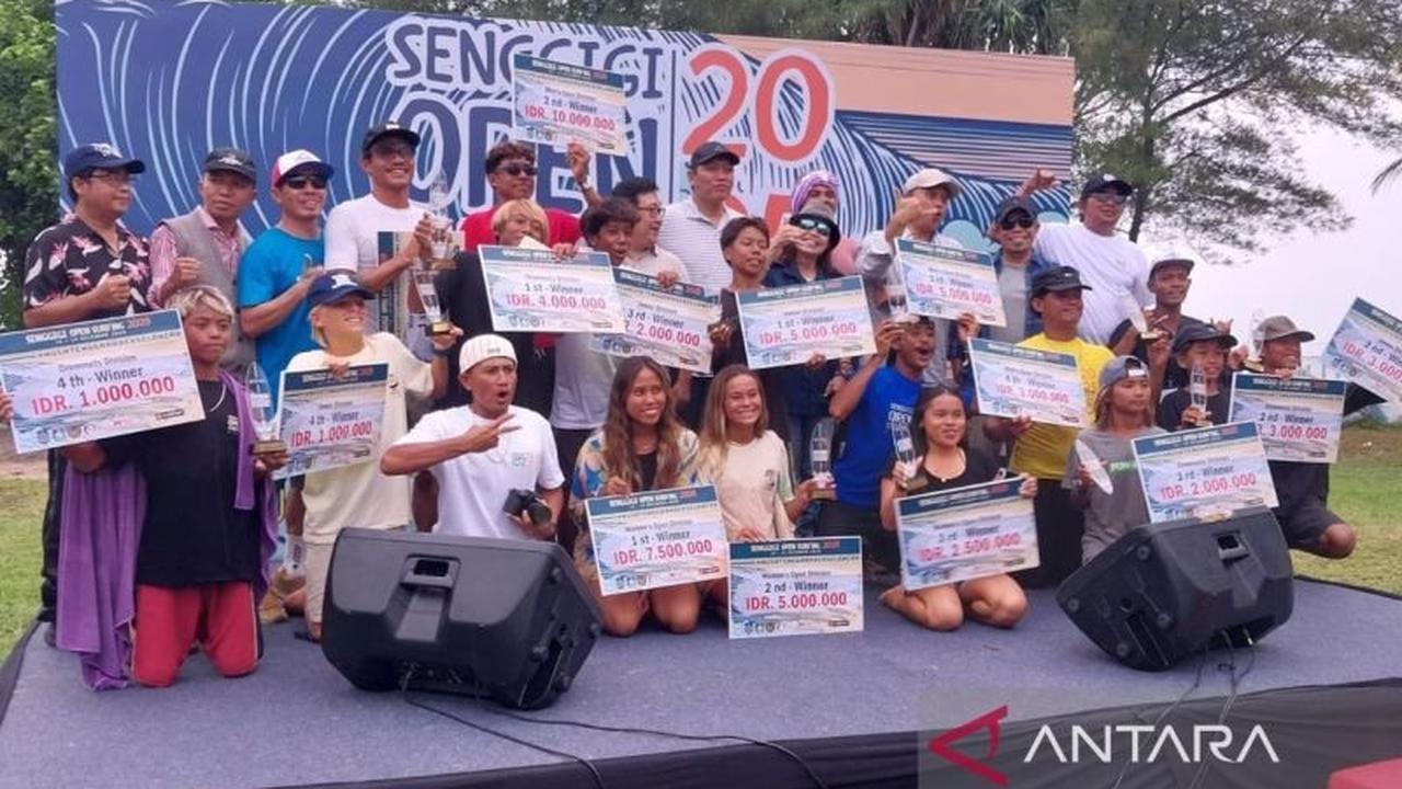 Senggigi Open Surfing 2025 Sukses Digelar, NTB Mantapkan Langkah Jadi Destinasi Sport Tourism Dunia