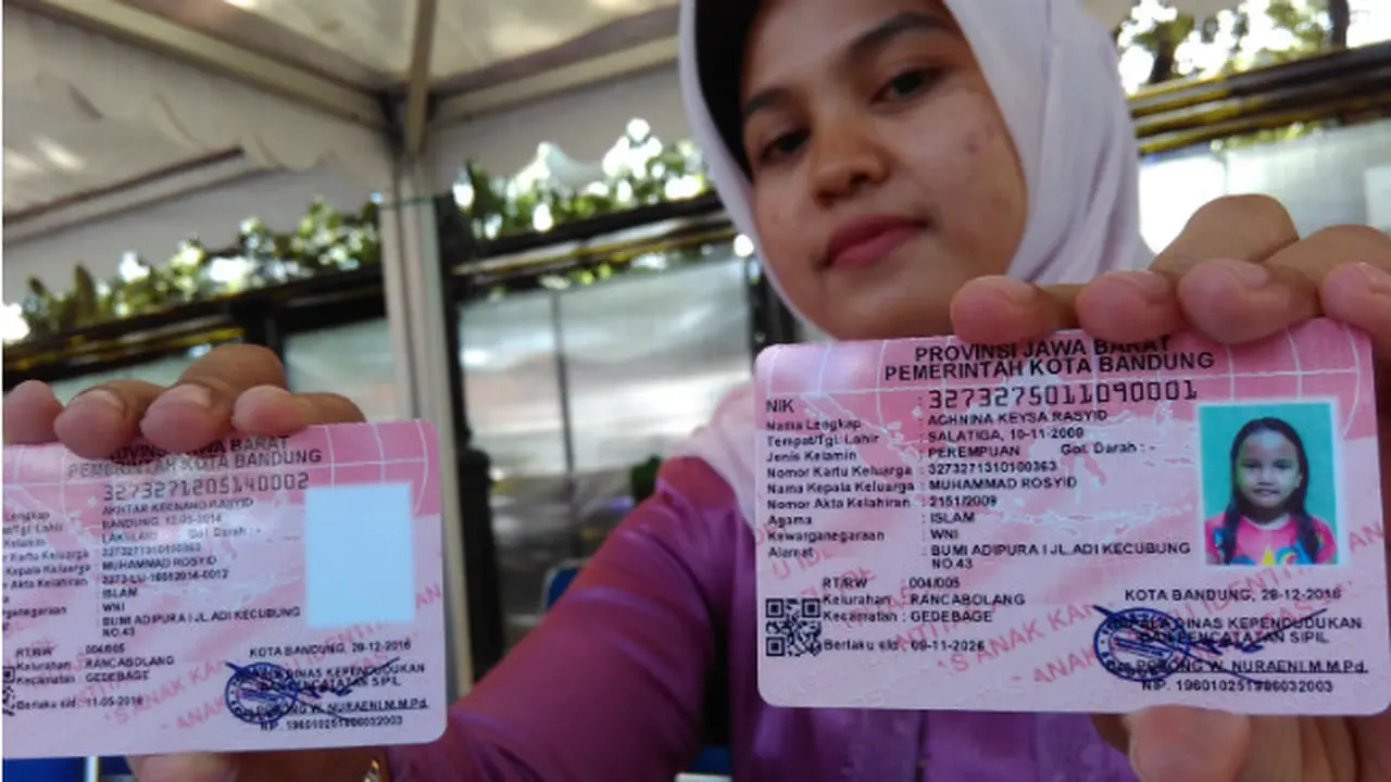 Kartu Identitas Anak Bandung