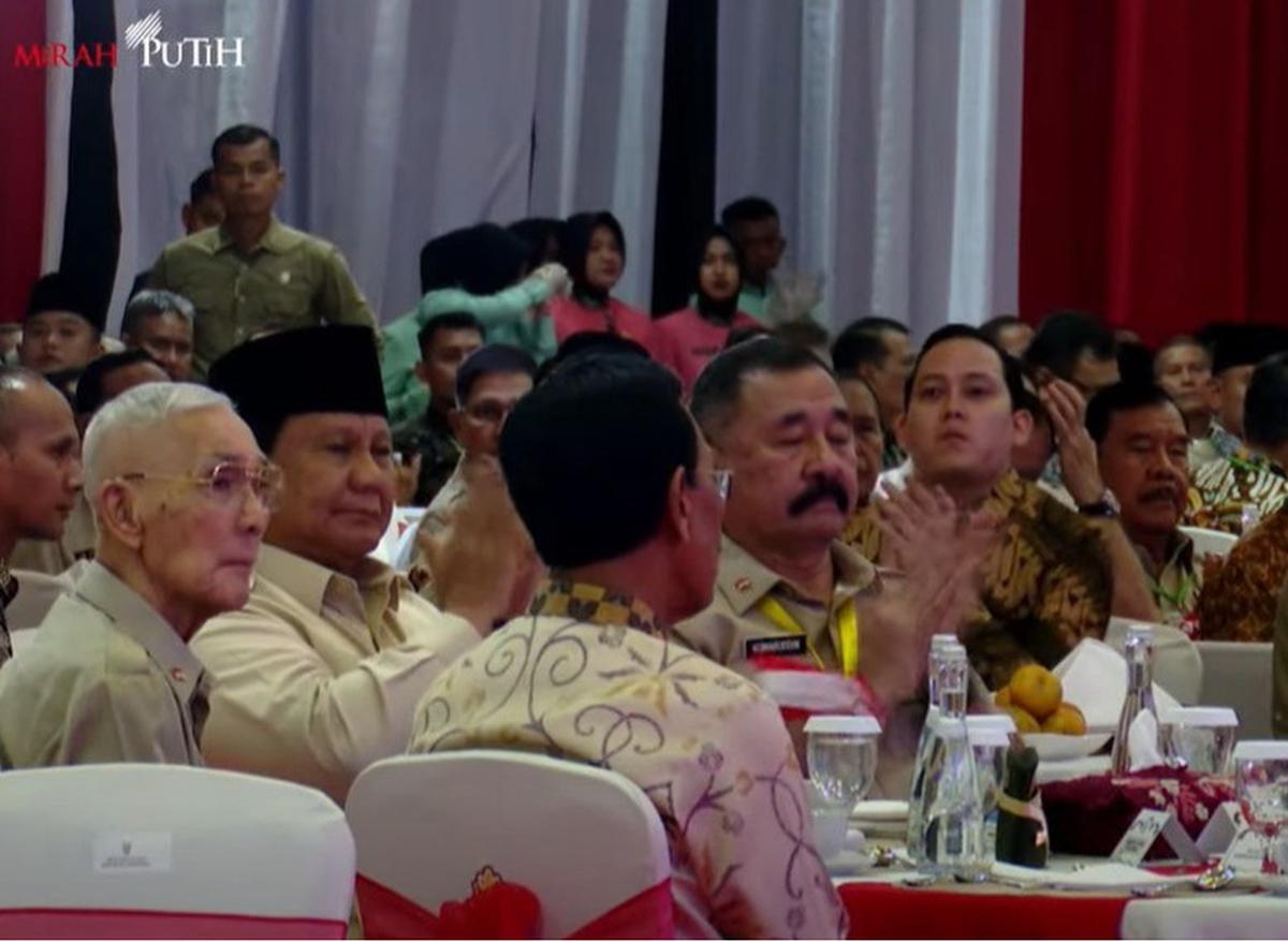 Prabowo hadiri halalbihalal Purnawirawan TNI