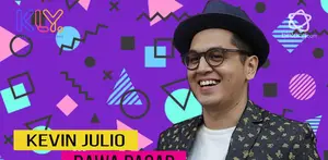 Belum mau kenalkan sang kekasih, Kevin Julio Bawa Pacar di Pernikahan Raditya Dika