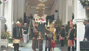 Gibran Pakai Baju Adat NTT saat Upacara HUT RI di Istana, Ini Maknanya