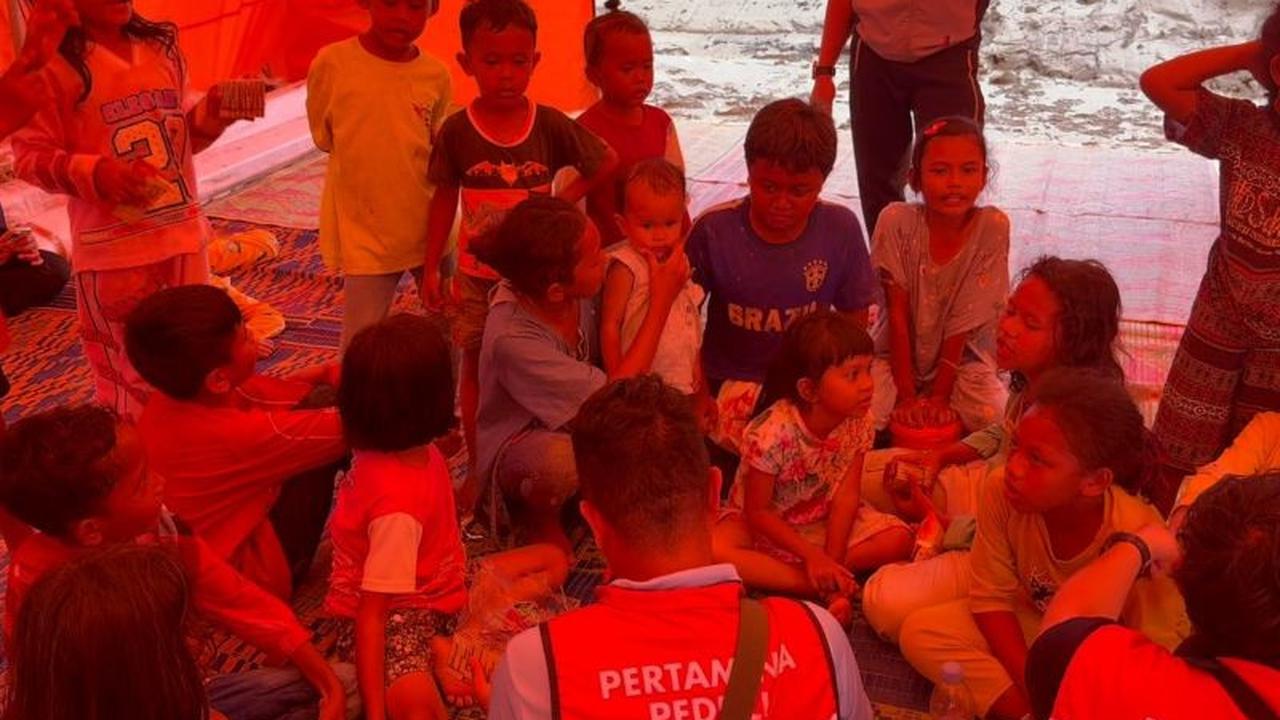 BNPB dan Pertamina Gelar Trauma Healing Interaktif untuk Anak Korban Banjir Aceh Tamiang