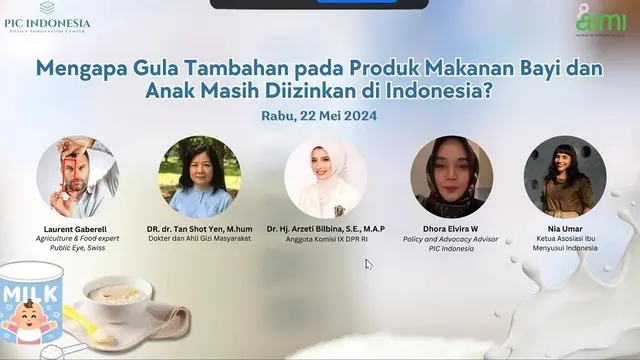 Media Briefing “Mengapa Gula Tambahan pada Produk Makanan Bayi dan Anak Masih Diizinkan di Indonesia?”