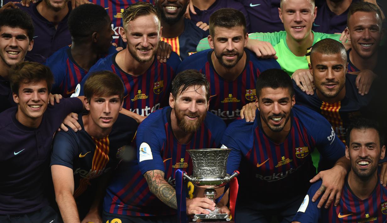 5. Barcelona - Joan Gamper adalah sosok paling penting dibalik terbentuknta Barcelona FC. Namun ternyata sosok Jon Gamper juga mendirikan klub FC Basel dan FC Zurich. (AFP/Fadel Senna)