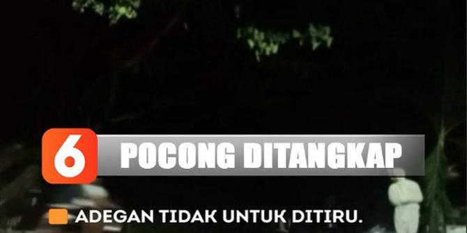 Bawa Senjata Tajam, Polisi Tahan Remaja Prank Pocong di Makassar