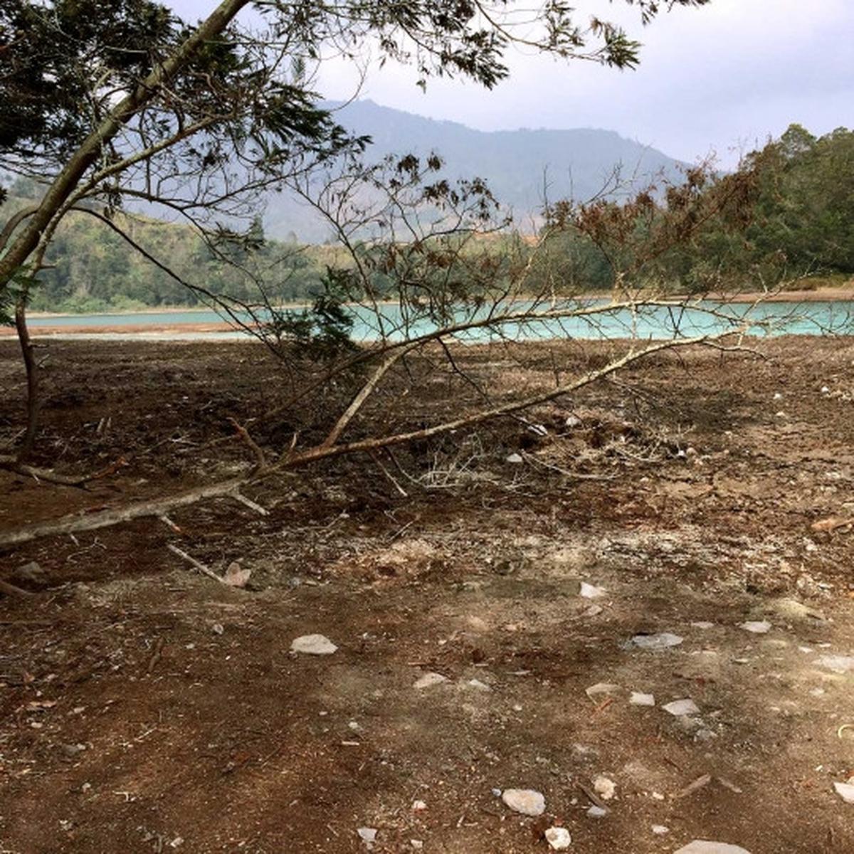 Melihat panorama Telaga Warna Dieng di tengah kemarau