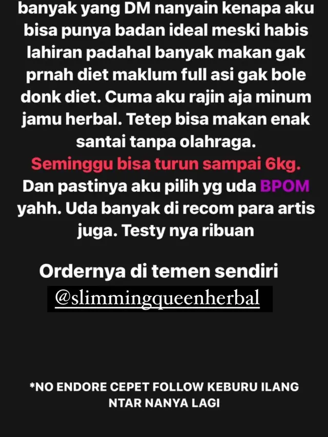 Lesti Kejora Kurus