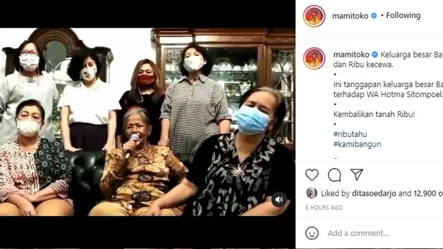 Desiree Tarigan - Ribu (Foto: Instagram/@mamitoko)