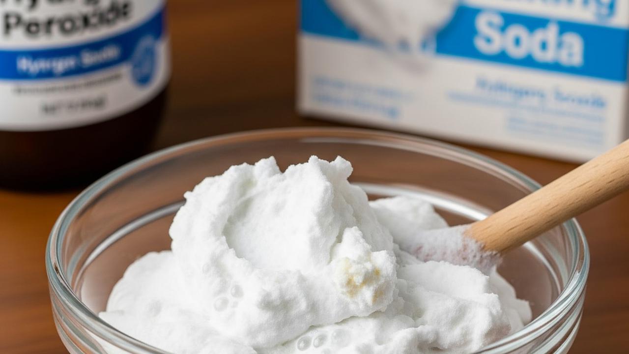 Pasta Hidrogen Peroksida dan Baking Soda (Gemini AI)