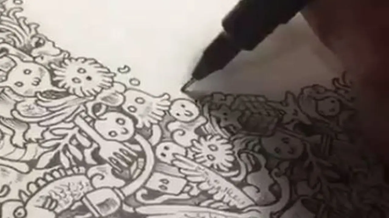 [Bintang] Menyimak Proses Pembuatan Doodle Lebih Detail dalam 28 Detik!