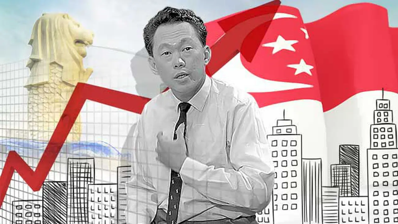 Ilustrasi Lee Kuan Yew