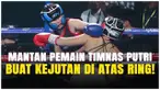 Sabreena Dressler, mantan pemain Timnas Putri Indonesia, menunjukkan ketangguhannya di ring!
Di ajang Superstar Knockout Vol.3, Sabreena sukses mengalahkan Liyan Zeff dalam pertarungan sengit yang penuh aksi dan drama.