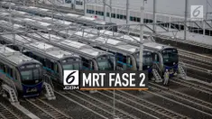 Belum Selesai, Pembangunan MRT Fase 2 Baru Dimulai
