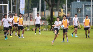 Latihan Timnas Indonesia U-20 untuk Piala Asia U-20 2023