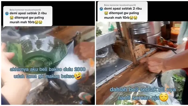 Viral Harga Seblak Hanya Rp 2000, Bikin Warganet Tak Percaya