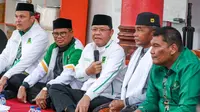 Di sela kunjungan kerjanya ke Aceh, Plt Ketua Umum Partai Persatuan Pembangunan (PPP) Muhamad Mardiono menyempatkan ke Yayasan Panti Asuhan Baldatun Thayyibatun Wa Rabbun Ghafur, Kecamatan Ulee Kareng, Kota Banda Aceh, Provinsi Aceh (Istimewa)