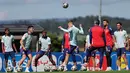Spanyol merupakan satu-satunya tim yang memenangkan lima pertandingan mereka, baik di penyisihan grup maupun babak gugur. (LLUIS GENE / AFP)