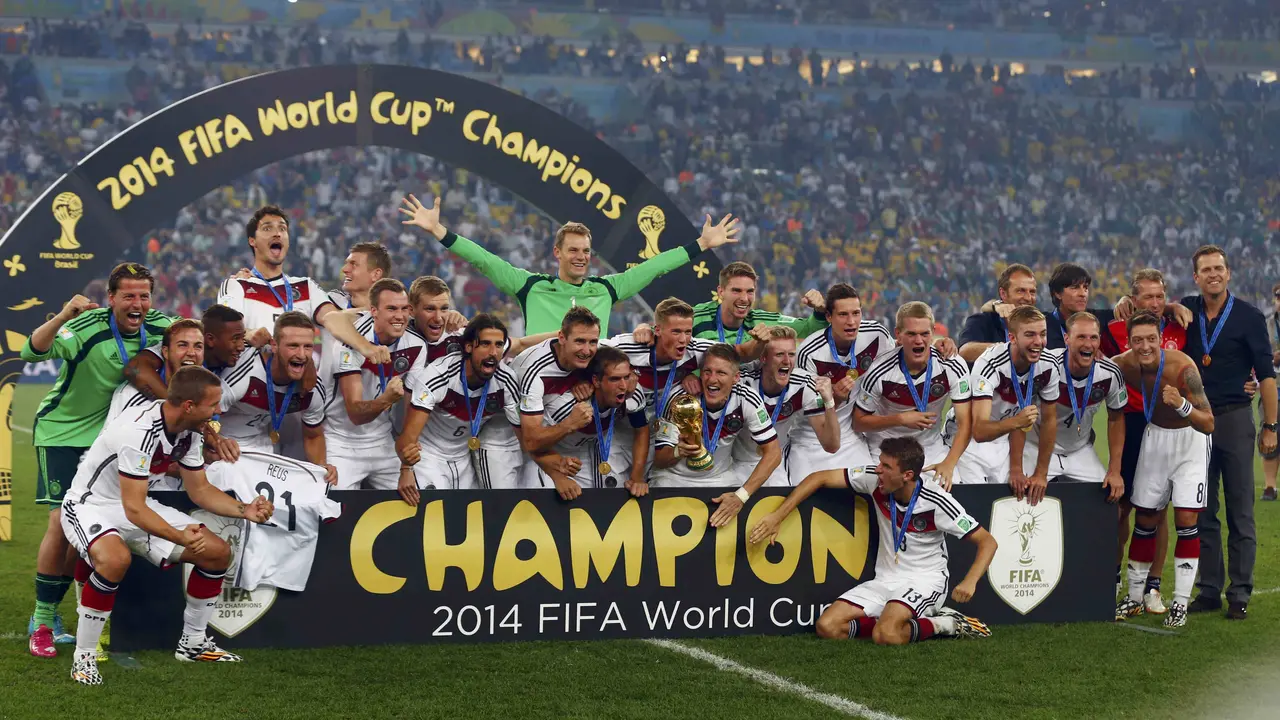 Timnas Jerman Gelar Pesta Perayaan Juara Piala Dunia