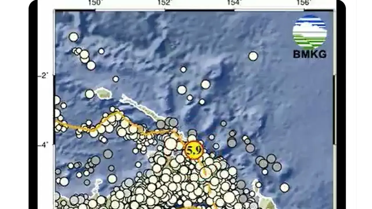 Gempa di Keerom Papua