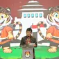 Pj Gubernur Jabar, Bey Machmudin dalam peluncuran Maskot Pilgub/Wagub Jabar 2024 adalah 'Sili' dan 'Wangi', yang kalau dipadukan menjadi kata 'Siliwangi,' dengan karakter Harimau Bara, asli dari Jawa Barat. (sumber foto: Adpim Jabar)