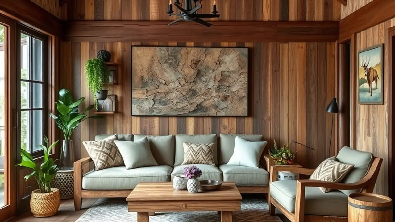 desain dekor rumah rustic (ilustrasi by qwen.ai)