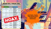 Cek Fakta: Hoaks Tabel Sistem Desil Terbaru dari Kemensos