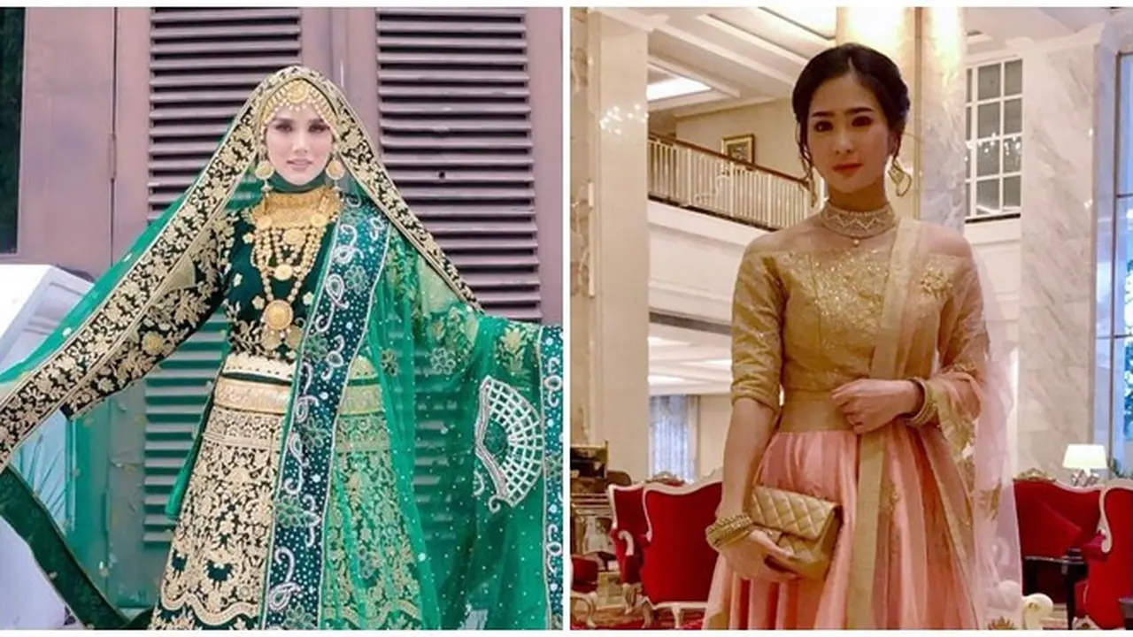 Pesona 10 Artis saat Pakai Lehenga, Banjir Pujian