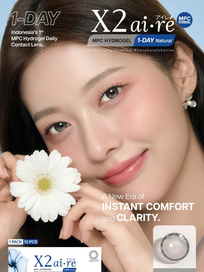 Softlens Daily Makin Canggih, Teknologi MPC Hydrogel Diklaim Bantu Jaga Mata Tetap Lembap hingga 12 Jam