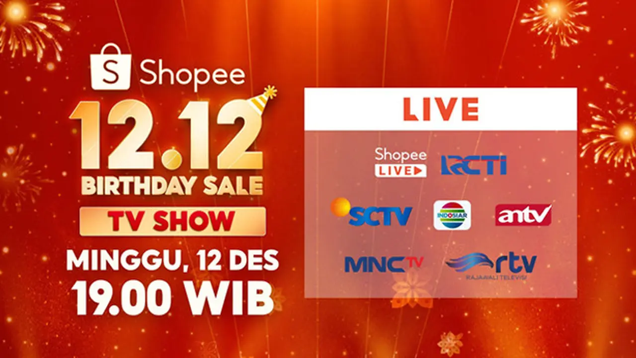 Shopee 12.12 Birthday Sale Banjir Hadiah, Dari Smart TV sampai Honda CRV