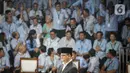 Ini menjadi kali pertama ketiga Calon Presiden memaparkan secara langsung visi dan misi mereka. (Liputan6.com/Faizal Fanani)