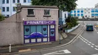  Private Shop di Plymouth, Devon-Inggris