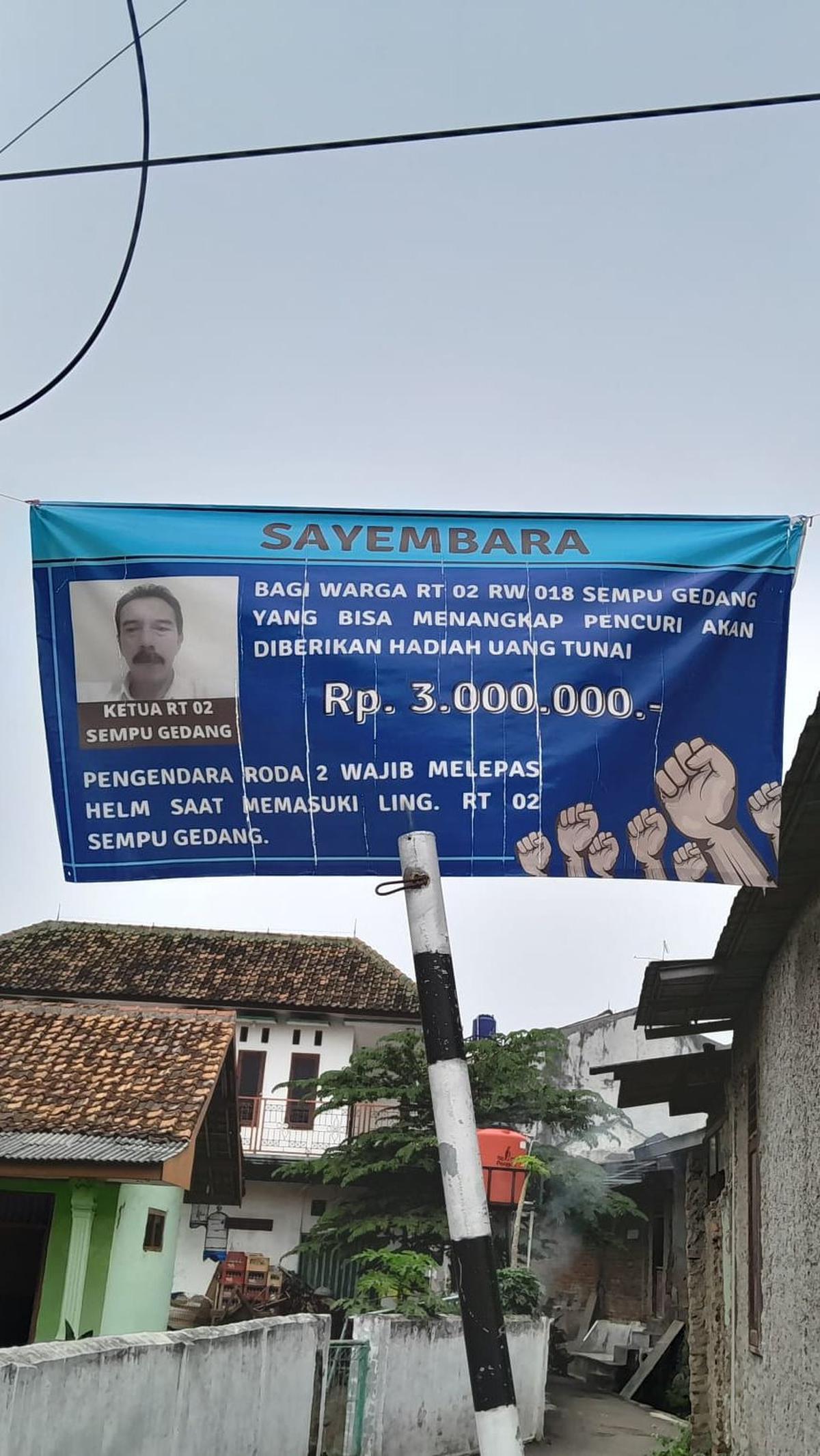 Aksi Pencurian Menurun Setelah Digelar Sayembara