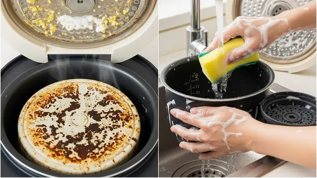 Rice Cooker Bau Apek Meski Sering Dicuci