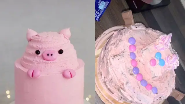 Viral Wanita Ini Pesan Kue Tart Pada Teman, Hasilnya Jauh Dari Ekspektasi