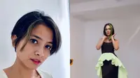 Potret Aktris Jadi Cewek Bondol (Sumber: Instagram/achaseptriasa, TikTok/Luna Maya)