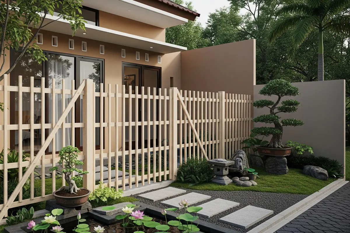 Model Pagar Ala Jepang