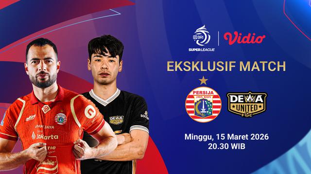 Persija vs Dewa United duel sengit papan atas BRI Super League 2025/2026 yang akan digelar di Jakarta International Stadium (JIS).