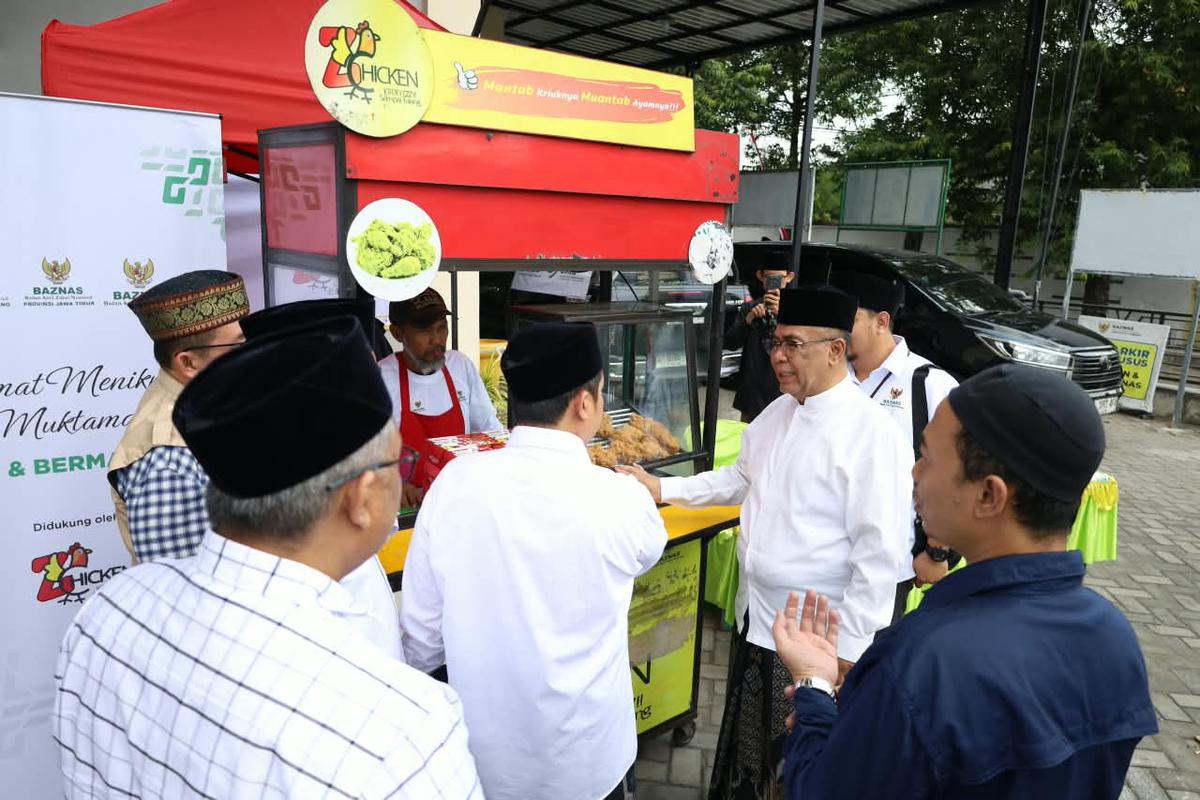 Ketua BAZNAS RI, Sodik Mudjahid di Muktamar ke-35 NU di Jombang. (Istimewa).